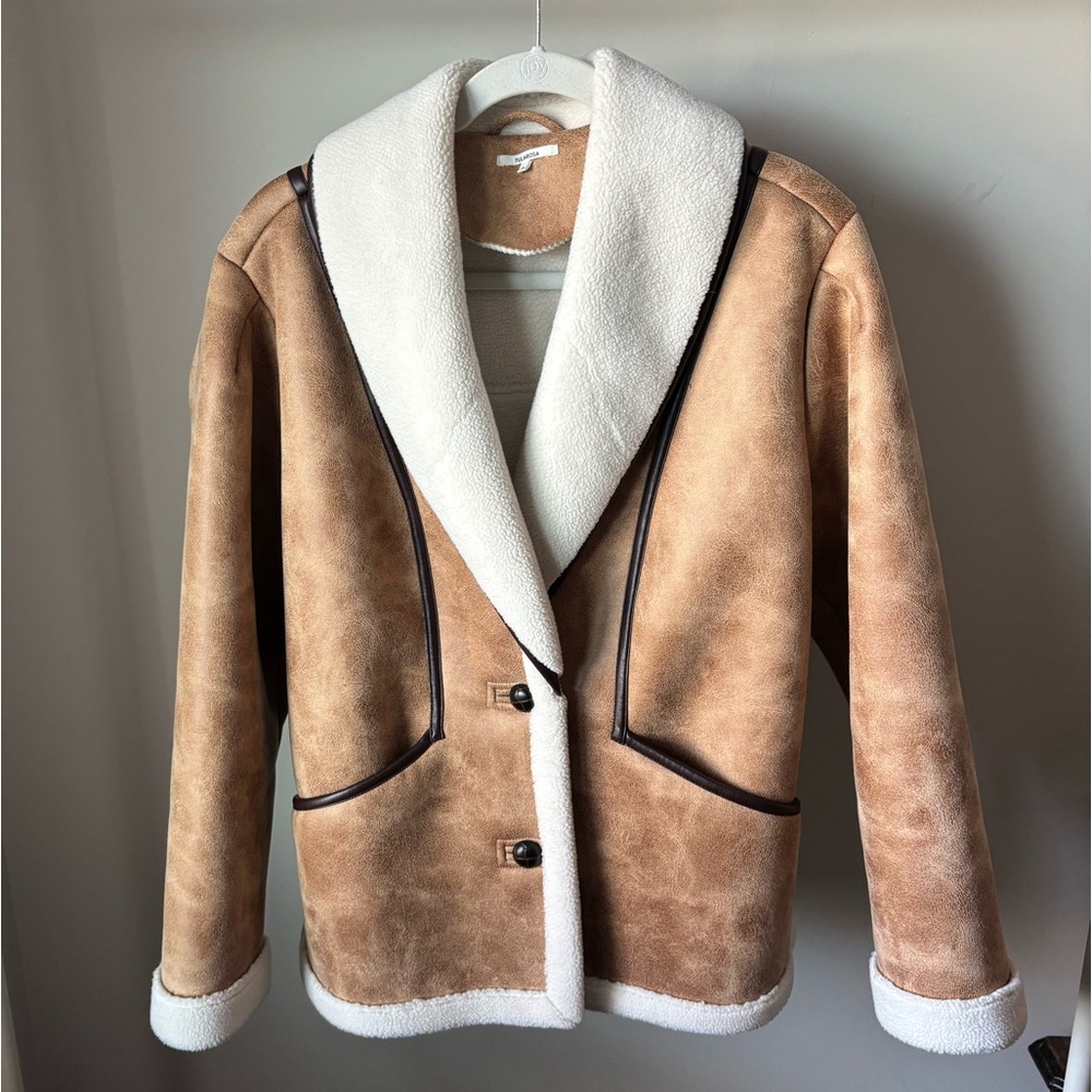 Revolve Tularosa Dylan Coat in Chestnut Brown